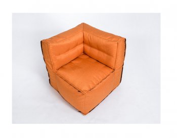 Модульное кресло Комфорт Колор угловое оранжевое в Тюмени - tyumen.mebel-74.com | фото