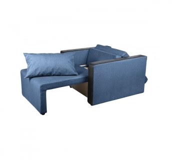 Кресло-кровать Милена с подлокотниками Синий в Тюмени - tyumen.mebel-74.com | фото