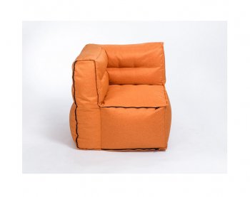 Модульное кресло Комфорт Колор угловое оранжевое в Тюмени - tyumen.mebel-74.com | фото