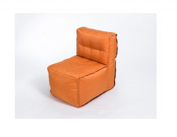 Модульное кресло Комфорт Колор прямое оранжевое в Тюмени - tyumen.mebel-74.com | фото