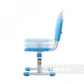 Комплект парта + стул трансформеры Cantare Blue в Тюмени - tyumen.mebel-74.com | фото