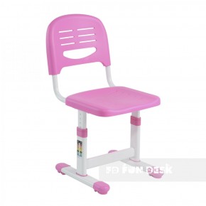 Комплект парта + стул трансформеры Cantare Pink в Тюмени - tyumen.mebel-74.com | фото