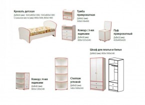 Набор мебели для детской Юниор-10 (с кроватью 800*1900) ЛДСП в Тюмени - tyumen.mebel-74.com | фото
