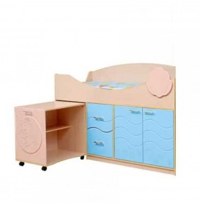 Набор мебели для детской Юниор -12.2 (700*1860) МДФ матовый в Тюмени - tyumen.mebel-74.com | фото
