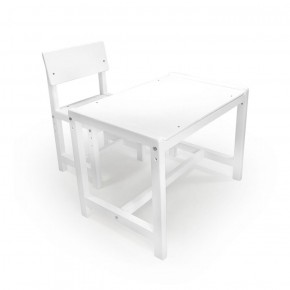 Детский растущий комплект стол и стул Я САМ "Лофт" (Белый, Белый) в Тюмени - tyumen.mebel-74.com | фото
