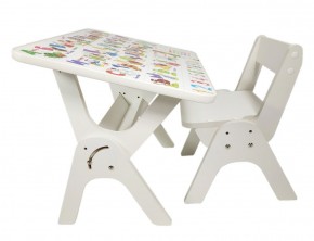 Детский растущий стол-парта и стул Я САМ "Умка" (Алфавит) в Тюмени - tyumen.mebel-74.com | фото