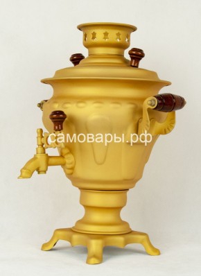 Электрический самовар "Русское золото" матовая груша на 2 литра (Ограниченная серия) в Тюмени - tyumen.mebel-74.com | фото