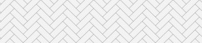 Фартук Метро керамик (белая) CPL пластик МДФ 6 мм в Тюмени - tyumen.mebel-74.com | фото