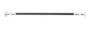 Турник раздвижной 1250-1500 цв. белый-черный FLEXTER PROFI в Тюмени - tyumen.mebel-74.com | фото