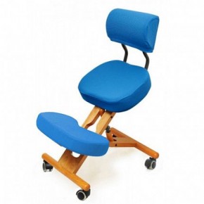 Коленный стул со спинкой Smartstool KW02В + Чехлы в Тюмени - tyumen.mebel-74.com | фото