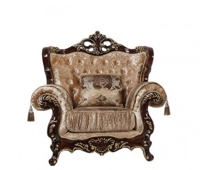 Комплект мягкой мебели Эсмеральда (Орех) без механиза раскладки (3+1+1) в Тюмени - tyumen.mebel-74.com | фото