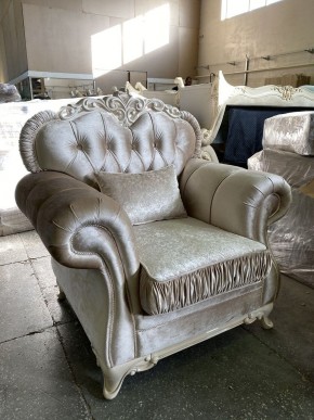 Комплект мягкой мебели Патрисия (серый глянец) в Тюмени - tyumen.mebel-74.com | фото