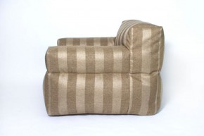 Кресло бескаркасное Уют полоса (Коричневый) в Тюмени - tyumen.mebel-74.com | фото
