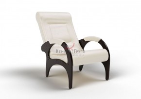 Кресло для отдыха Римини 19-К-КР (экокожа/венге) КРЕМ в Тюмени - tyumen.mebel-74.com | фото