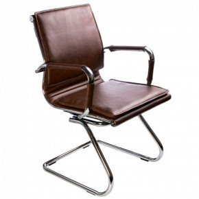 Кресло для посетителя Бюрократ CH-993-Low-V/Brown коричневый в Тюмени - tyumen.mebel-74.com | фото