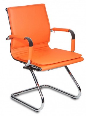 Кресло для посетителя Бюрократ CH-993-Low-V/orange оранжевый в Тюмени - tyumen.mebel-74.com | фото