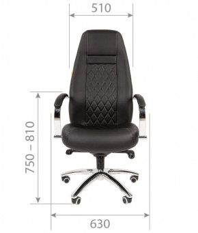 Кресло для руководителя CHAIRMAN 950 (Экокожа) Черное в Тюмени - tyumen.mebel-74.com | фото