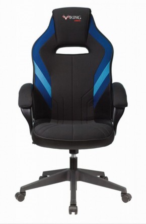 Кресло игровое Бюрократ VIKING 3 AERO BLUE черный/синий в Тюмени - tyumen.mebel-74.com | фото