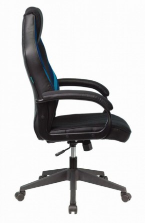 Кресло игровое Бюрократ VIKING 3 AERO BLUE черный/синий в Тюмени - tyumen.mebel-74.com | фото