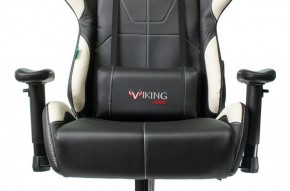 Кресло игровое Бюрократ VIKING 5 AERO WHITE черный/белый в Тюмени - tyumen.mebel-74.com | фото
