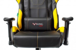 Кресло игровое Бюрократ VIKING 5 AERO YELLOW черный/желтый в Тюмени - tyumen.mebel-74.com | фото