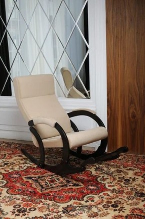 Кресло-качалка МАРСЕЛЬ 33-Т-AB (бежевый) в Тюмени - tyumen.mebel-74.com | фото