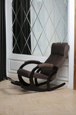 Кресло-качалка МАРСЕЛЬ 33-Т-AC (кофе) в Тюмени - tyumen.mebel-74.com | фото