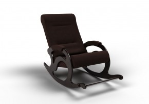 Кресло-качалка Тироль 12-Т-ГР (ткань/венге) ГРАФИТ в Тюмени - tyumen.mebel-74.com | фото