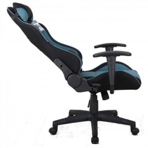 Кресло компьютерное BRABIX "GT Racer GM-100" (черное/голубое) 531818 в Тюмени - tyumen.mebel-74.com | фото