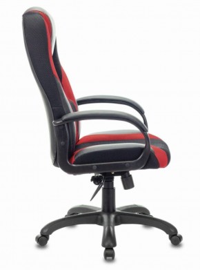 Кресло компьютерное BRABIX PREMIUM "Rapid GM-102" (экокожа/ткань, черное/красное) 532107 в Тюмени - tyumen.mebel-74.com | фото