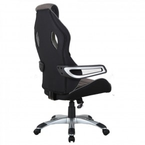 Кресло компьютерное BRABIX Techno GM-002 (ткань) черное/серое, вставки белые (531815) в Тюмени - tyumen.mebel-74.com | фото
