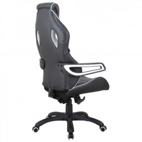 Кресло компьютерное BRABIX Techno Pro GM-003 (экокожа черное/серое, вставки серые) 531814 в Тюмени - tyumen.mebel-74.com | фото
