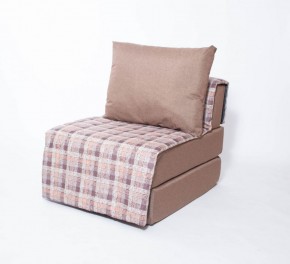 Кресло-кровать бескаркасное Харви (коричневый-квадро беж) в Тюмени - tyumen.mebel-74.com | фото