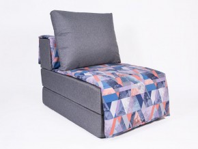 Кресло-кровать бескаркасное Харви (серый-сноу деним) в Тюмени - tyumen.mebel-74.com | фото