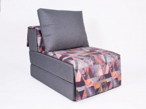 Кресло-кровать бескаркасное Харви (серый-сноу манго) в Тюмени - tyumen.mebel-74.com | фото