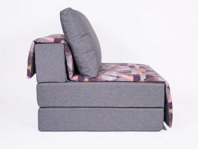 Кресло-кровать бескаркасное Харви (серый-сноу манго) в Тюмени - tyumen.mebel-74.com | фото