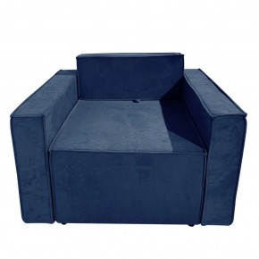 Кресло-кровать Принц КК1-ВСи (велюр синий) в Тюмени - tyumen.mebel-74.com | фото