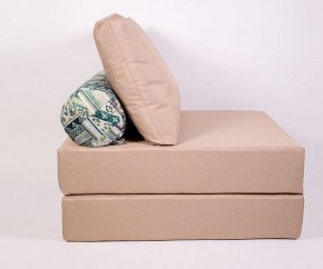 Кресло-кровать-пуф бескаркасное Прайм (Бежевый песочный) в Тюмени - tyumen.mebel-74.com | фото