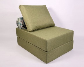 Кресло-кровать-пуф бескаркасное Прайм (Оливковый) в Тюмени - tyumen.mebel-74.com | фото