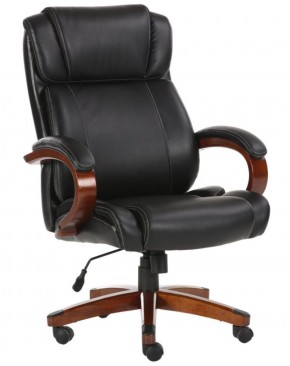 Кресло офисное BRABIX PREMIUM "Magnum EX-701" (дерево, рециклированная кожа, черное) 531827 в Тюмени - tyumen.mebel-74.com | фото