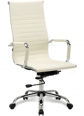 Кресло офисное BRABIX "Energy EX-509" (экокожа, хром, бежевое) 531166 в Тюмени - tyumen.mebel-74.com | фото