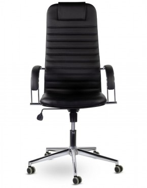 Кресло офисное BRABIX "Pilot EX-610 CH" premium (черное/кожзам) 532418 в Тюмени - tyumen.mebel-74.com | фото