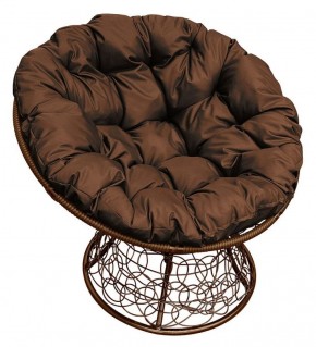 Кресло "ПАПАСАН" ротанг (каркас коричневый) в Тюмени - tyumen.mebel-74.com | фото