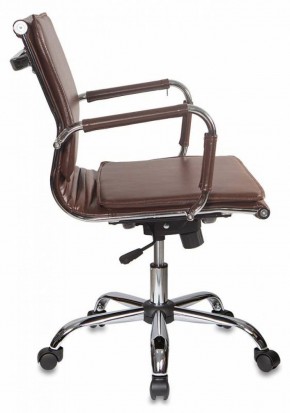 Кресло руководителя Бюрократ CH-993-LOW/BROWN коричневый в Тюмени - tyumen.mebel-74.com | фото