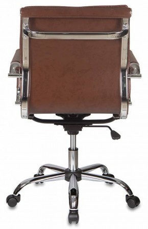 Кресло руководителя Бюрократ CH-993-LOW/BROWN коричневый в Тюмени - tyumen.mebel-74.com | фото
