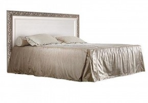 Кровать 2-х спальная (1,4 м) Тиффани штрих-лак/серебро (ТФКР140-1) в Тюмени - tyumen.mebel-74.com | фото
