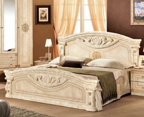 Кровать 2-х спальная 1600*2000 Рома, без основания (02.116) беж в Тюмени - tyumen.mebel-74.com | фото