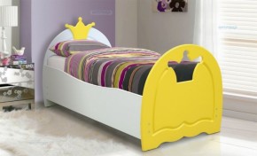 Кровать детская Корона (700*1400) МДФ матовый в Тюмени - tyumen.mebel-74.com | фото