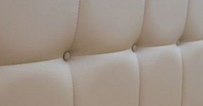 Кровать двойная Хлоя 160 + ортопед + ПМ + дно (арт. Пегасо капучино к/з (бежево-коричневый)) в Тюмени - tyumen.mebel-74.com | фото