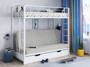 Кровать двухъярусная с диваном "Мадлен-ЯЯ" с ящиками в Тюмени - tyumen.mebel-74.com | фото